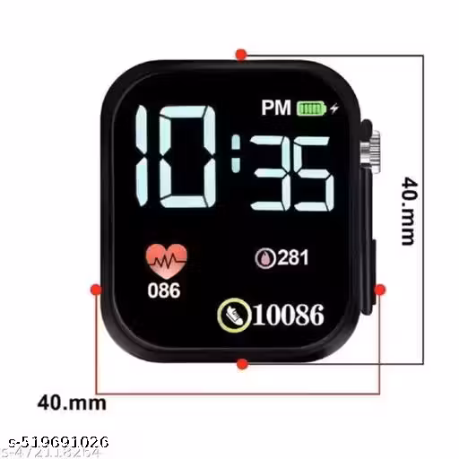 Buy Stylist Watch TWS Bluetooth Wireless Bluetooth Headphones Earbuds With (BT+Black Cover, Watch) gadgets online India
